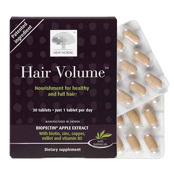 Капсулы HAIR VOLUME для здоровья волос с биотином, 30 шт.