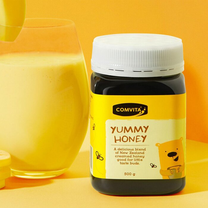 Comvita детский мед с витаминами, 500 г – натуральное лакомство для здоровья и силы иммунитета