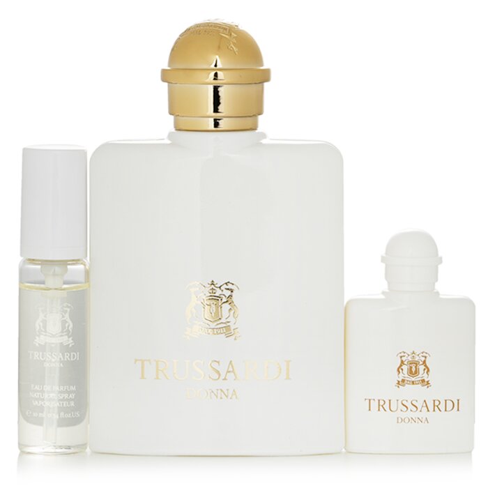 Технологичный мини-набор парфюмов Trussardi Donna Life Style, 3 шт. — элегантные ароматы для всякого случая