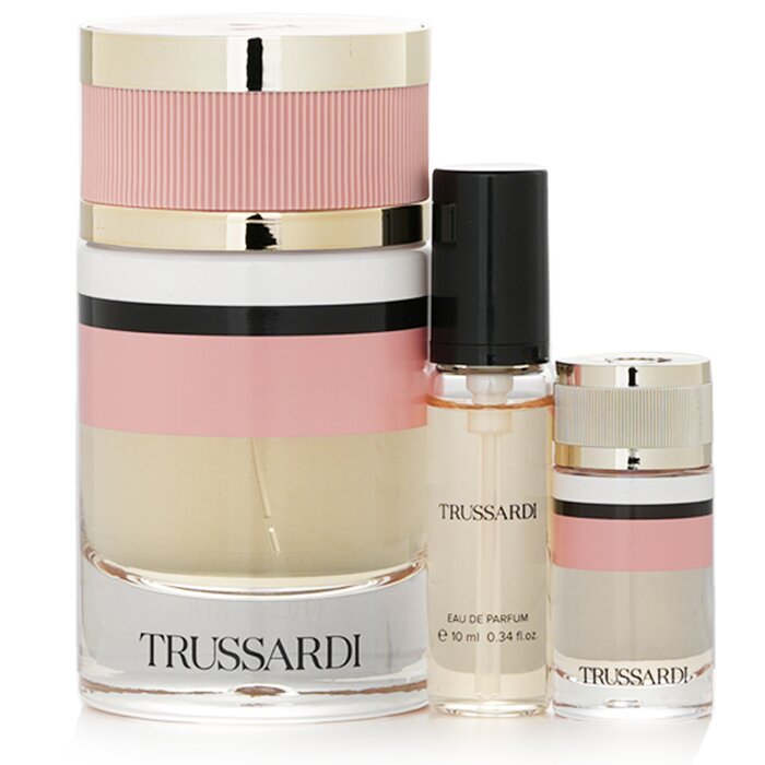 Подарочный набор Trussardi Life Style, 3 предмета: ароматы с цитрусовыми и цветочными нотами