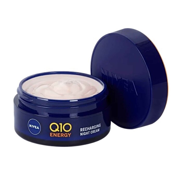 Крем для лица Nivea Q10 с экстрактом гуараны, 50 мл — ночное восстановление для уставшей кожи
