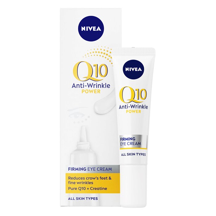 Крем для век Nivea Q10 Power с коэнзимом Q10 и креатином, 15 мл, против морщин и для подтяжки кожи