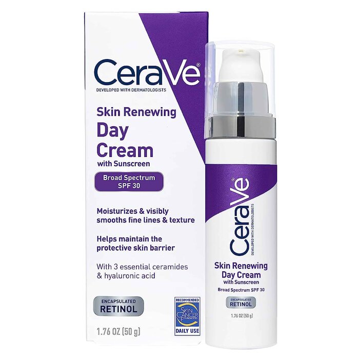 CeraVe увлажняющий дневной крем с SPF30 для лица, 50 г