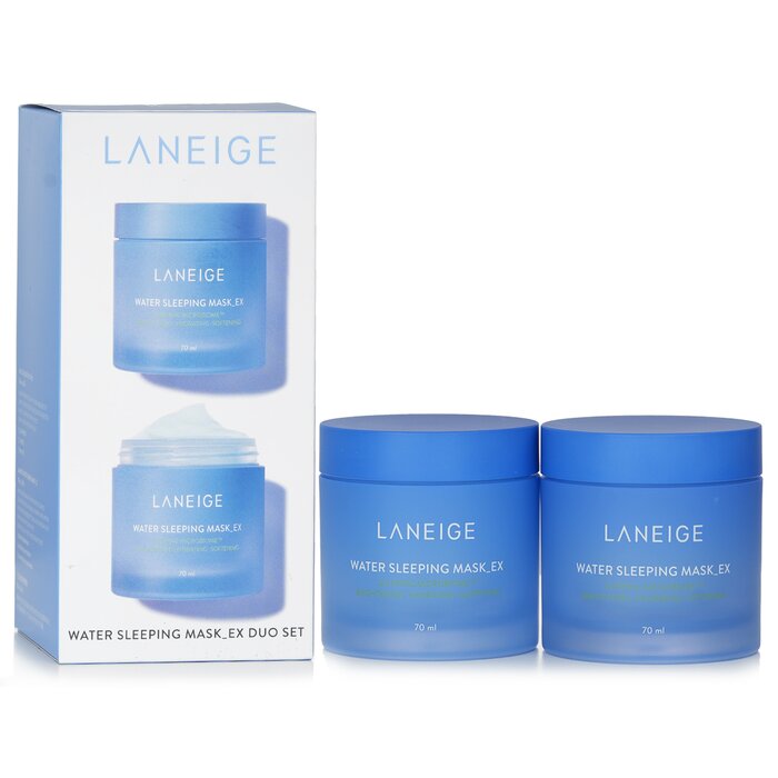 Маска для сна с экстрактом лотоса Laneige Water Sleeping Mask EX, 70 мл x 2 шт.