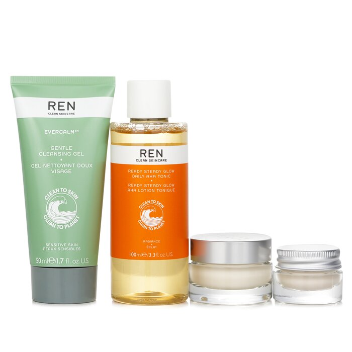 Набор средств для ухода за кожей Celebrate Your Skin REN, 4 шт.
