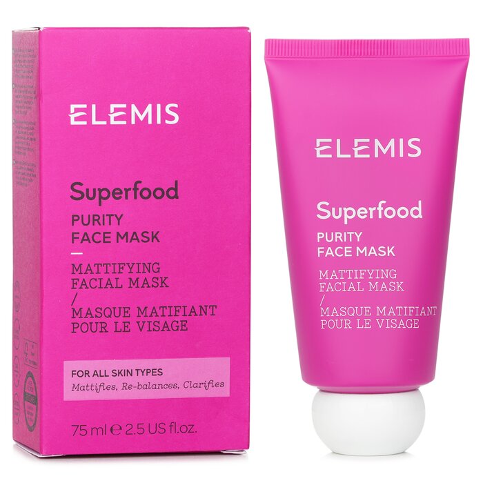 Маска для лица Elemis с экстрактом брокколи и спирулиной, 75 мл