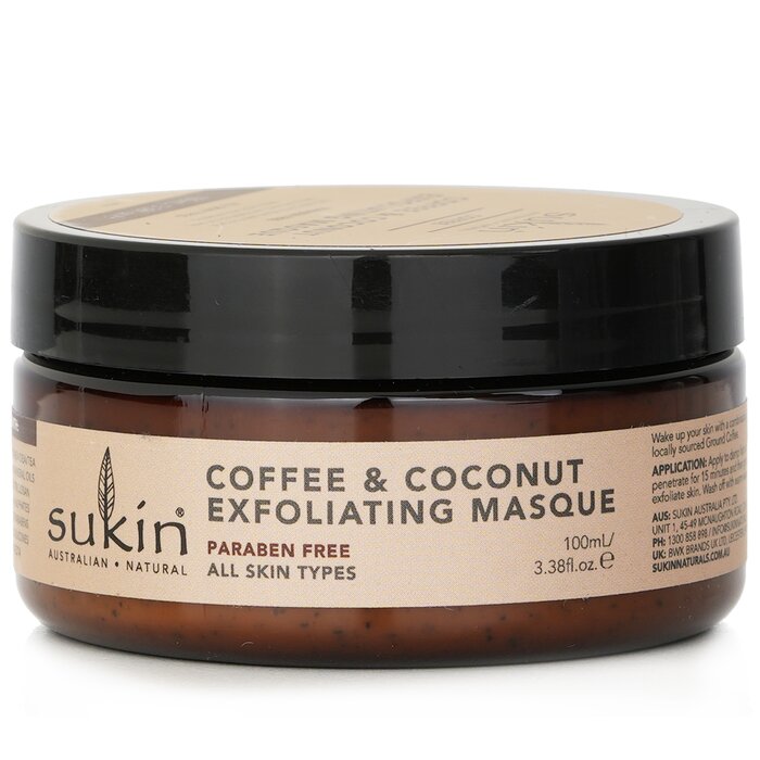 Natural Coffee & Coconut Exfoliating Masque 100ml/3.38oz