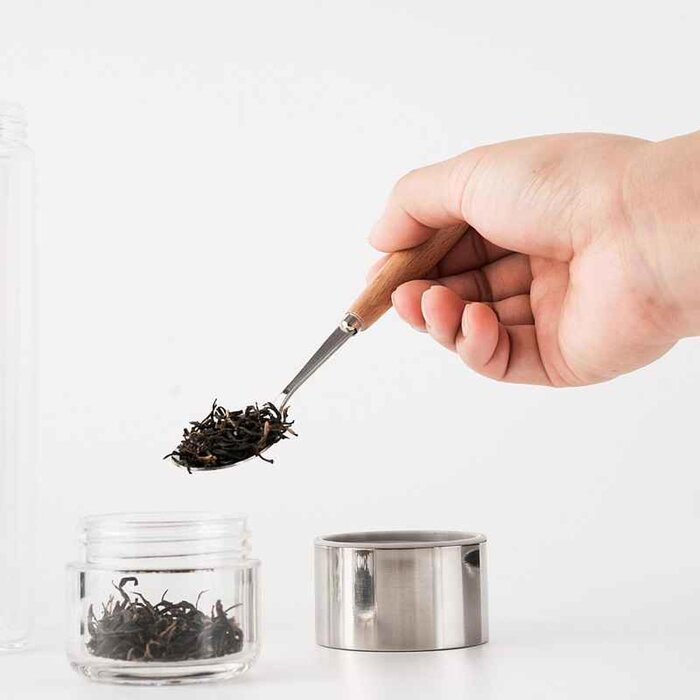 стеклянная чашка Pao Glass Mug Slim # Sakura, 300 мл, для горячих и холодных напитков
