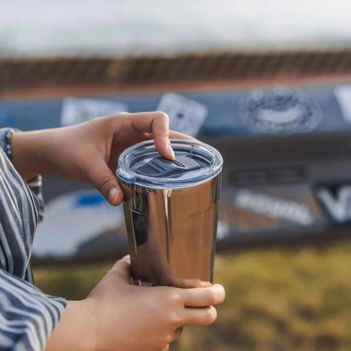 Кружка ICONY MUG белоснежная из керамики для кофе и чая, стильный аксессуар для дома и офиса