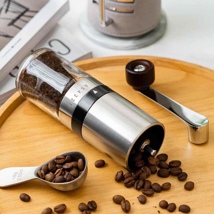 Электрическая кофемолка с керамическим жерновом для зерен Coffee Bean Grinder 2.0