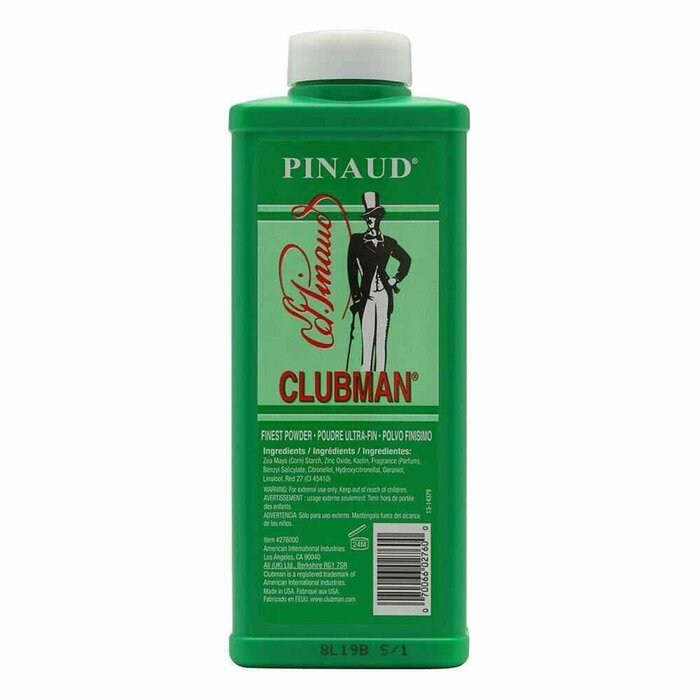 Классическая матирующая пудра для лица Clubman Powder White, 255 г