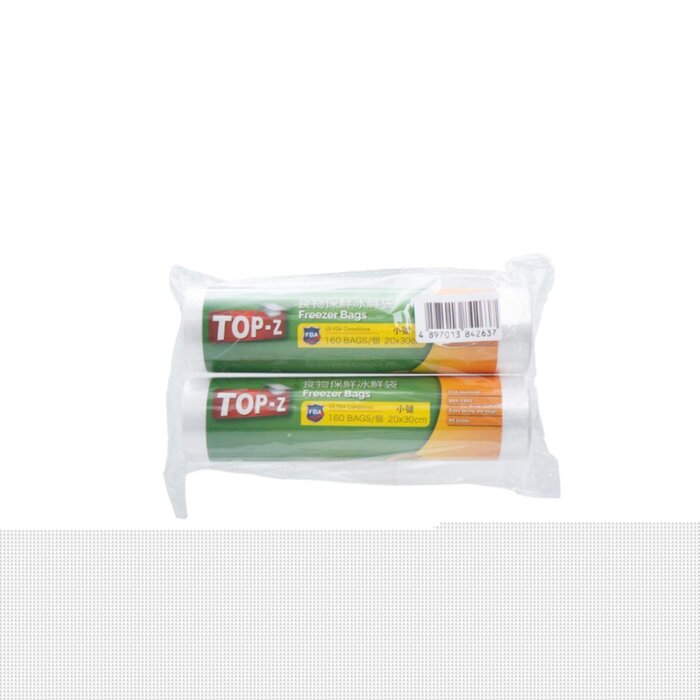 Пакеты для заморозки TOP-Z, 25x35 см, 120 шт - для хранения продуктов с сохранением свежести