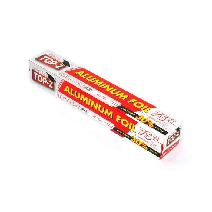 Алюминиевая фольга TOP-Z для запекания и упаковки продуктов, 75 футов