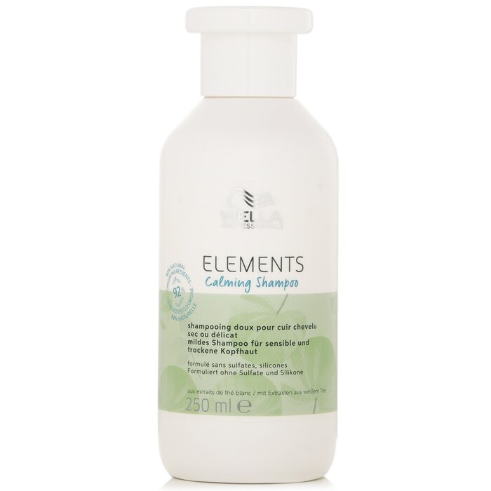 Шампунь Wella Elements очищающий для чувствительной кожи головы с растительным глицерином 1000 мл