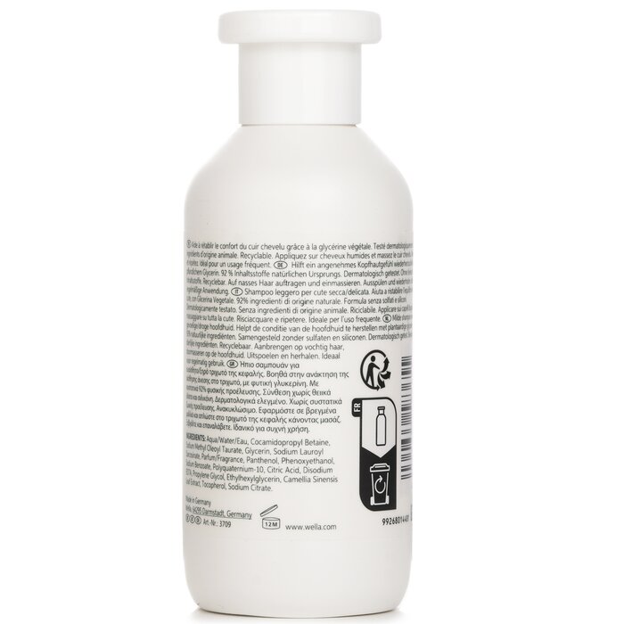 Шампунь Wella Elements очищающий для чувствительной кожи головы с растительным глицерином 1000 мл