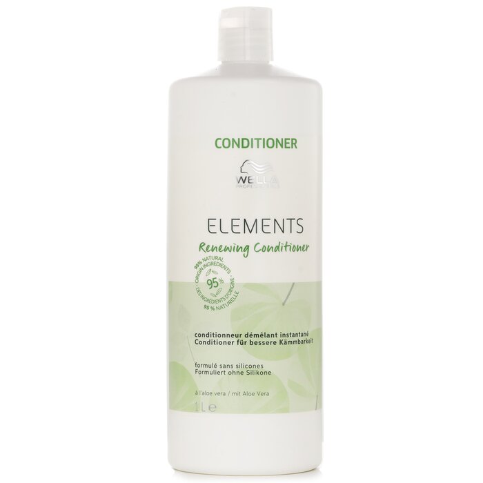 Кондиционер Wella Elements для увлажнения и восстановления волос, 200 мл