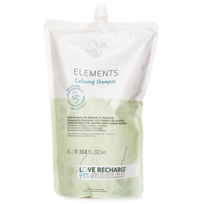 Шампунь Wella Elements с растительным глицерином для чувствительной кожи головы 1000 мл