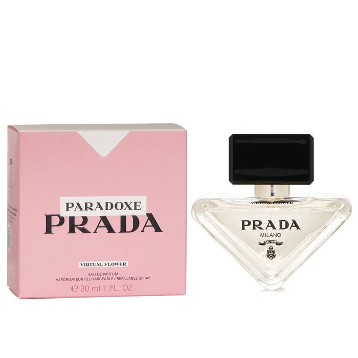 Prada Paradoxe Virtual Flower Eau De Parfum 90 мл — цветочный аромат для женщин с аккордами бергамота и жасмина