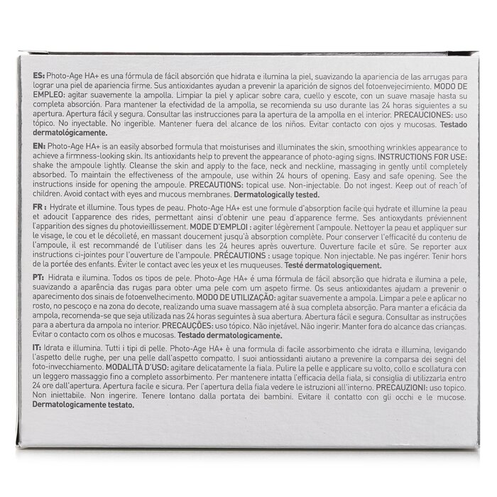 Platinum Photo Age HA+ Ampoules 10x 2ml