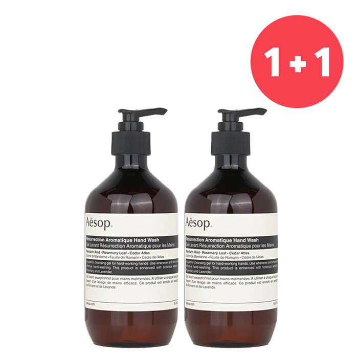 Aesop гель для рук Resurrection Aromatique с маслами апельсина и розмарина 500 мл
