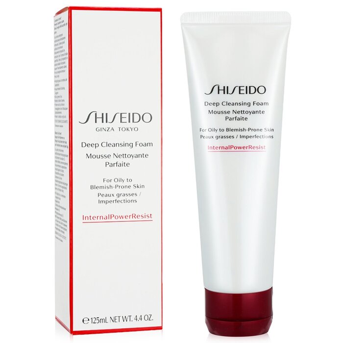 Очищающая пена для лица Shiseido с экстрактами шелка и маслами, 125 мл