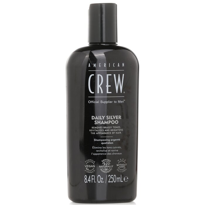 Шампунь для очищения серебристых и светлых волос American Crew с защитой цвета, 250 мл