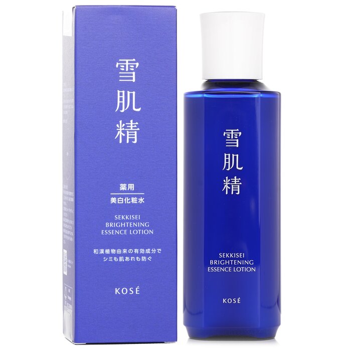 Brand: KoseOld Name: Sekkisei Brightening Essence LotionSize: 200mlDescription: Улучшите свою кожу с помощью осветляющей эссенции-лотона от Kose, специально разработанной для повышения естественного сияния и ясности. Этот легкий, не липкий продукт проника