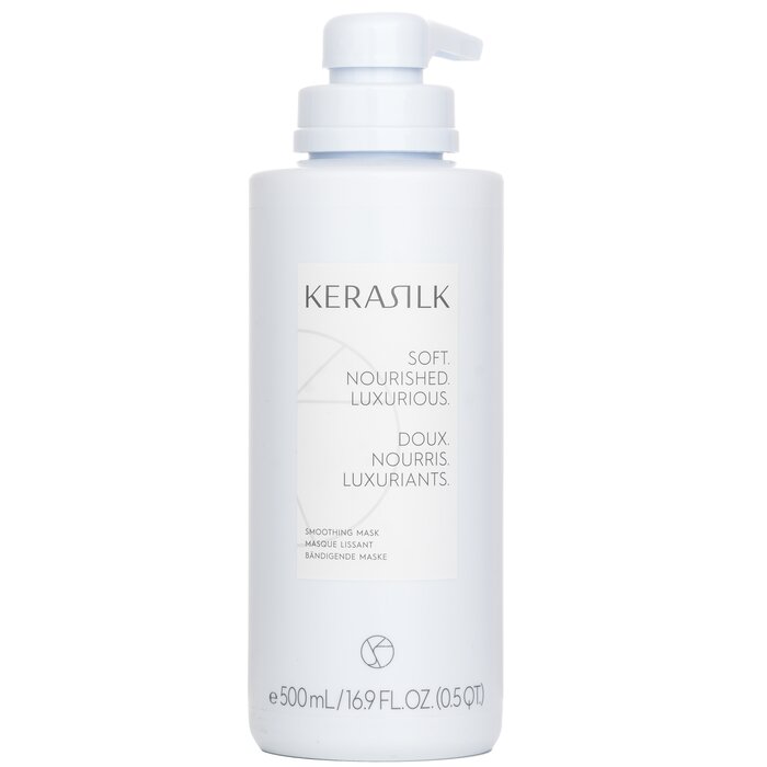 Маска для волос Goldwell Kerasilk с биомиметическим шелком и маслом ши для гладкости и блеска 500 мл