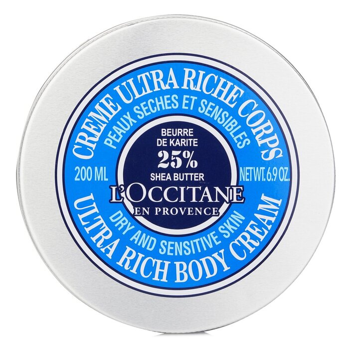 Shea Butter Ultra Rich Body Cream 200ml/6.9oz