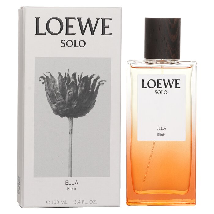 Лёгкий эликсир для женщин Loewe Solo Ella Elixir, фруктово-цветочный аромат, 100 мл