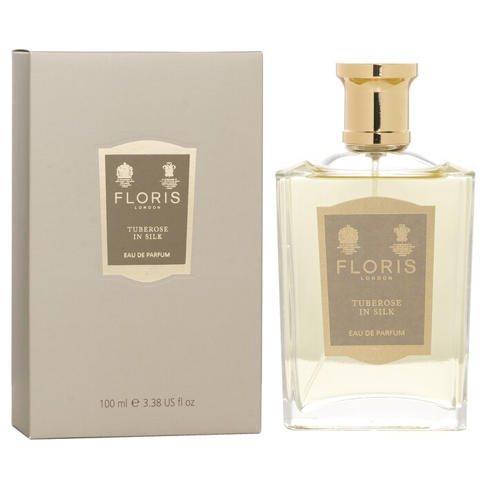 Floris Tuberose In Silk туалетная вода 50 мл — цветочный аромат для женщин с нотами туберозы и жасмина.