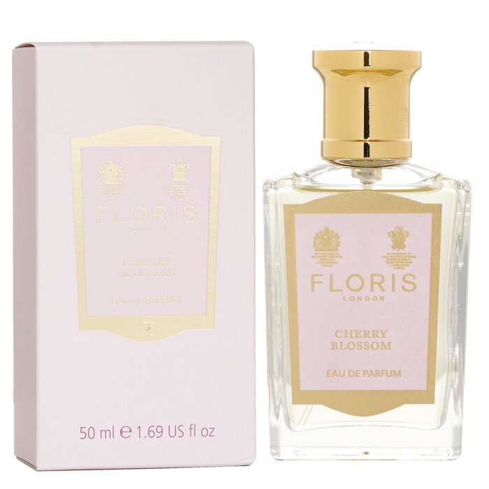 Парфюмерная вода Floris Cherry Blossom 50 мл — цветочный аромат с нотами вишни для женщин