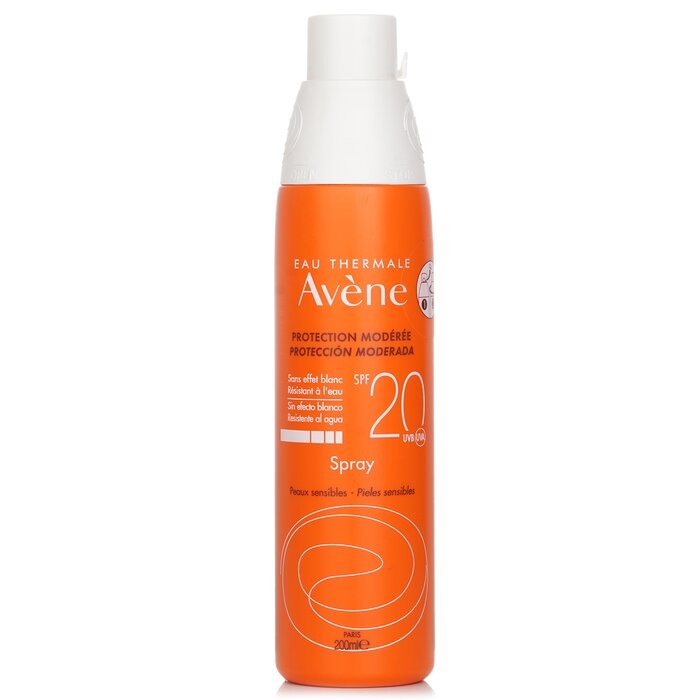 Защитный спрей Avene SPF 20 для чувствительной кожи, 200 мл