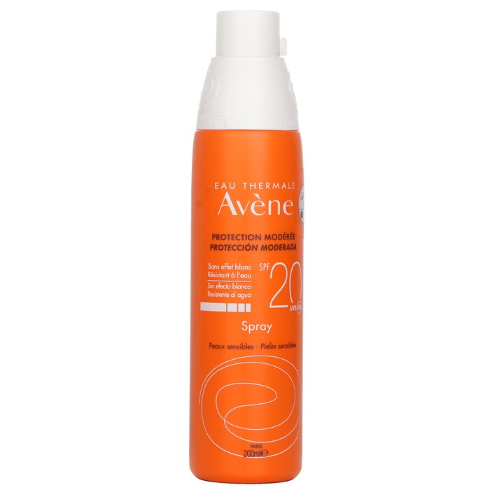 Защитный спрей Avene SPF 20 для чувствительной кожи, 200 мл