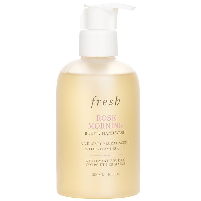 Гель для душа с розой Fresh, 300 мл – для нежного очищения и увлажнения кожи тела и рук