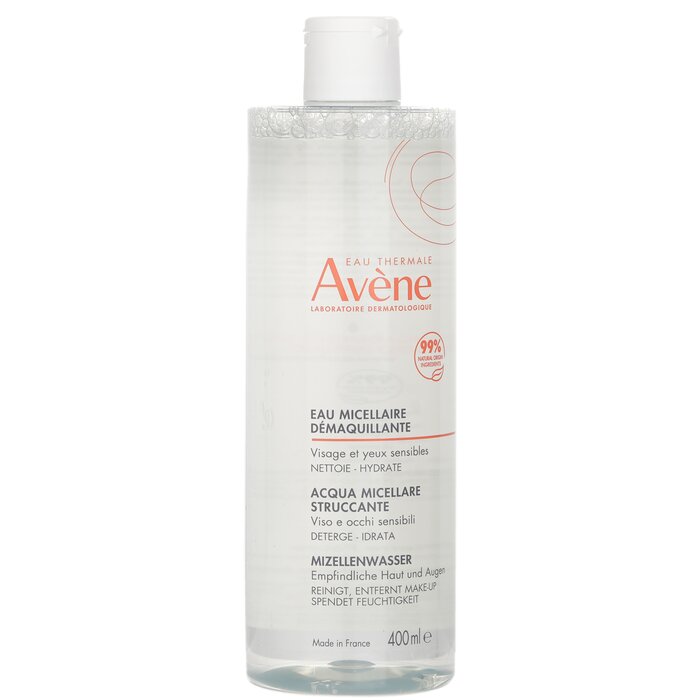Мицеллярная вода для снятия макияжа Avene, 200 мл – очищение, увлажнение, для всех типов кожи.