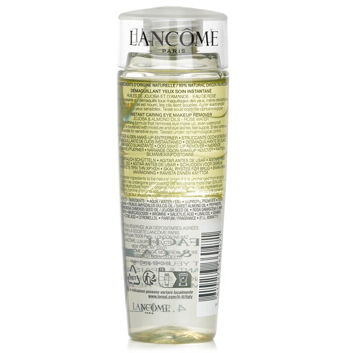 Lancome би-фазное средство для снятия макияжа с маслами и розовой водой 125 мл