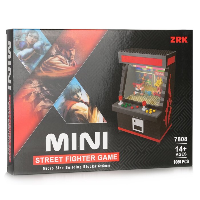 Набор конструктор Hobbiesntoys Street Fighter Bricks D для сборки персонажей, 1 шт.