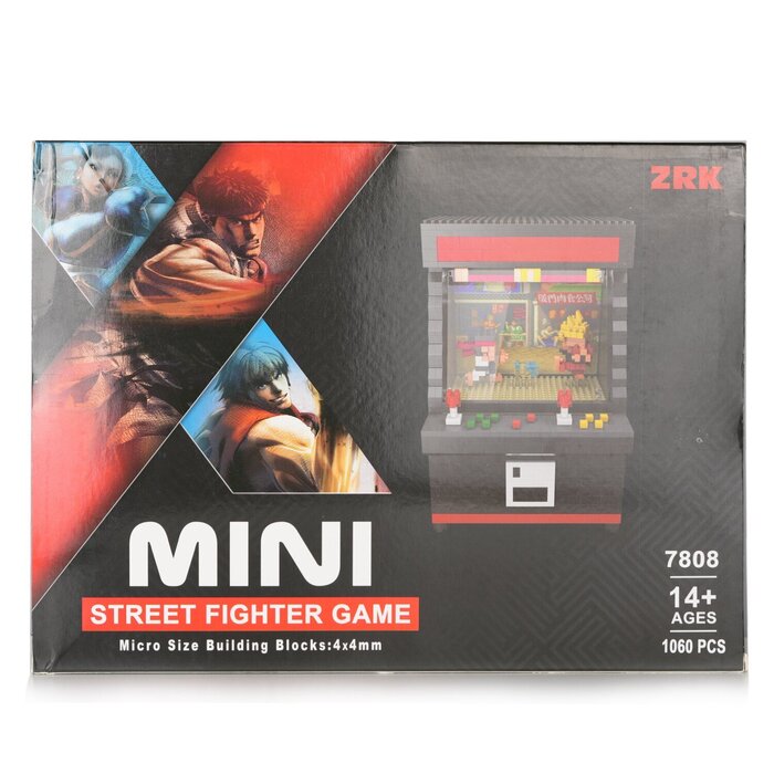Набор конструктор Hobbiesntoys Street Fighter Bricks D для сборки персонажей, 1 шт.