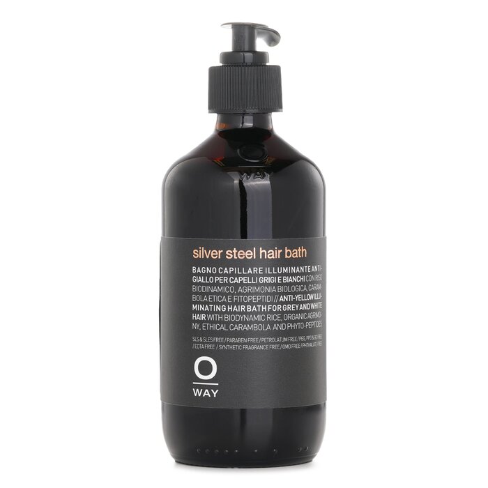 Silver Steel Hair Bath 240ml