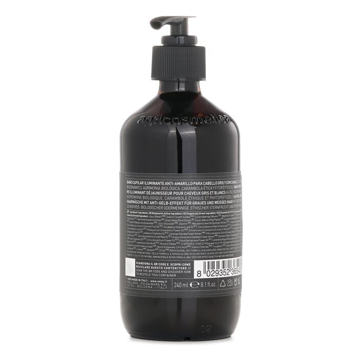 Silver Steel Hair Bath 240ml