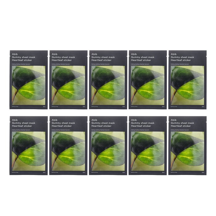 Gummy Sheet Mask Heartleaf Sticker