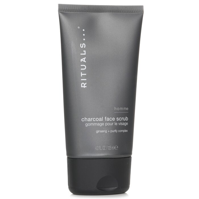 Homme Charcoal Face Scrub