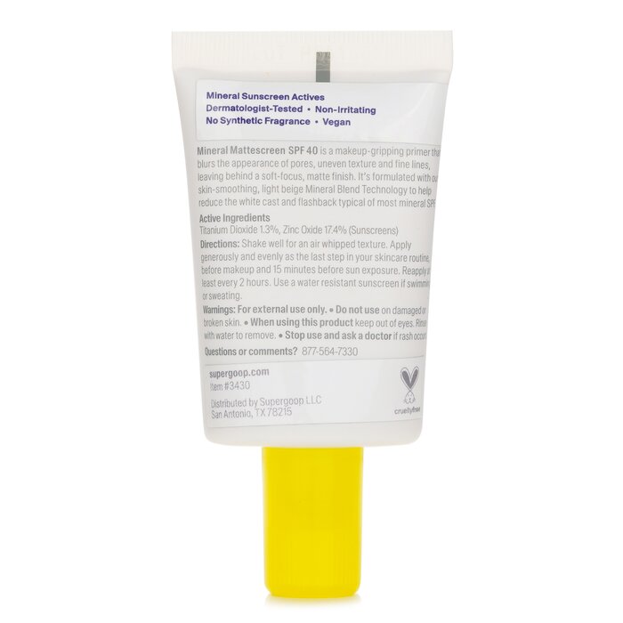 Mineral Mattescreen SPF 40