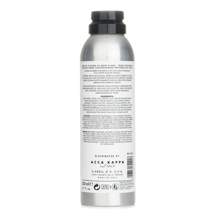 White Moss Shaving Foam